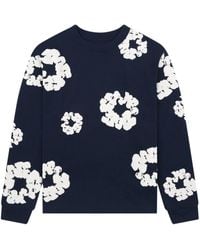 DENIM TEARS - Langarmshirt Mit Kranz - Lyst
