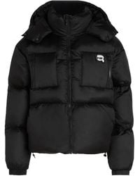 Karl Lagerfeld - Gesteppte Ikon Jacke - Lyst