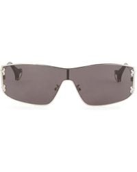 PUCCI - Gafas de sol con montura geométrica y logo - Lyst