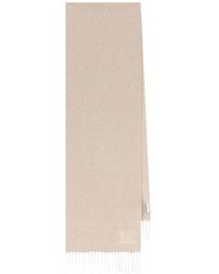 Max Mara - Logo-Detail Scarf - Lyst