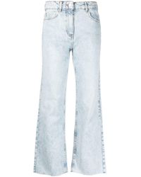 IRO - Ausgeblichene Straight-Leg-Jeans - Lyst