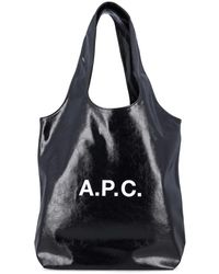 A.P.C. - Bolso Shopper Ninon Pequeño - Lyst
