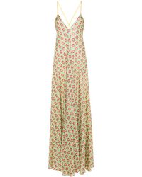 Etro - Jacquard-Kleid mit Blumenmuster - Lyst