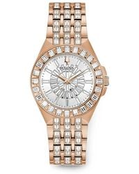 Bulova - Phantom Crystal-Embellished 32Mm Watch - Lyst