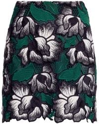Elie Saab - Minijupe En Macramé Fleuri - Lyst