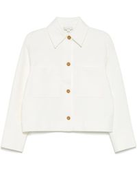 Vince - Button-Up Shirt Jacket - Lyst