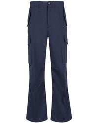 Setchu - Pantalon Cargo À Taille Ceinturée - Lyst
