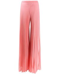 Max Mara - Pleated Chiffon Trousers - Lyst