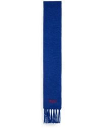 Polo Ralph Lauren - Fringed Brushed Scarf - Lyst
