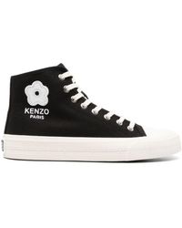 KENZO - Sneakers con ricamo Boke Flower - Lyst