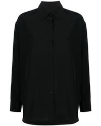 Nili Lotan - Silk Long-sleeved Shirt - Lyst