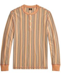 RRL - Striped Long-Sleeve T-Shirt - Lyst