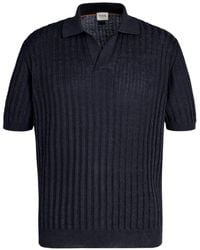 Tod's - V-Neck Knit T-Shirt - Lyst