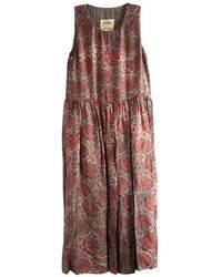 Uma Wang - Floral Sleeveless Midi Dress - Lyst