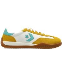 Converse - Run Star Suede Sneakers - Lyst