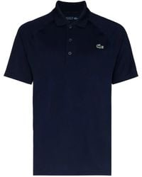Lacoste - Logo-Patch Short-Sleeved Polo Shirt - Lyst