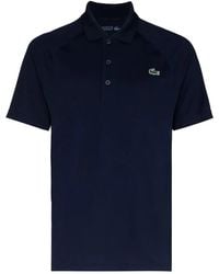 Lacoste - Logo-Patch Short-Sleeved Polo Shirt - Lyst