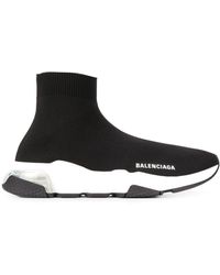 Balenciaga 'Speed LT Clear Sole' Sneakers - Schwarz