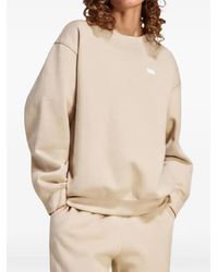 adidas - Essentials Crew Long Fleece Os Sweatshirt - Lyst