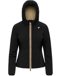K-Way - Lily St Warm Hooded Reversible Jacket - Lyst