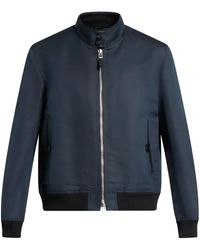 Tom Ford - Zip-Up Bomber Jacket - Lyst
