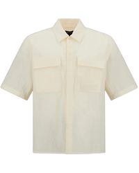 Laminar - Flap-Pocket Short-Sleeve Shirt - Lyst