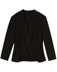 JNBY - Blazer À Taille Marquée Et Design Double Face - Lyst