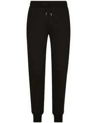 Dolce & Gabbana - Pantaloni Sportivi Con Logo - Lyst