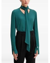 Patrizia Pepe - Tie-Detail Blouse - Lyst
