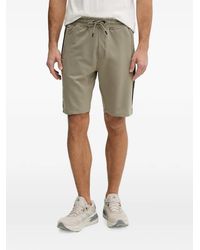 Guess - Logo-Tape Track Shorts - Lyst