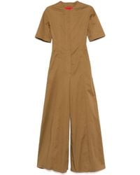 Thelatest - Wide-Leg Jumpsuit - Lyst