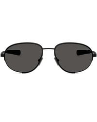 Moncler - Matte Circuit Round-Frame Sunglasses - Lyst