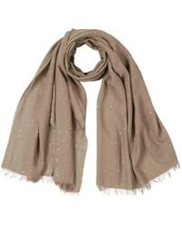 Peserico - Sequin Fringed Scarf - Lyst