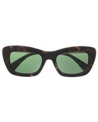Lanvin - Cat Eye-frame Tortoiseshell Sunglasses - Lyst