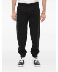 Neil Barrett - Embroidered Loose-Fit Track Pants - Lyst