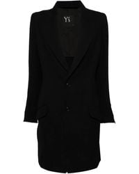 Y's Yohji Yamamoto - Abrigo con botones - Lyst