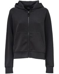Max Mara - Logo-Embroidered Zip-Up Hoodie - Lyst