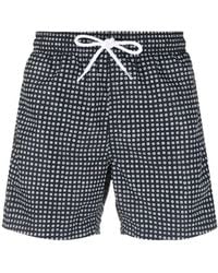 Sundek - Graphic-print Recycled Polyester Swim Shorts - Lyst