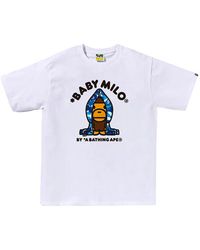 A Bathing Ape - Baby Milo Graphic-Print T-Shirt - Lyst