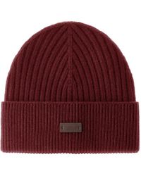 Herno - Ribbed-Knit Beanie Hat - Lyst