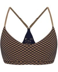 The Upside - Brassière De Sport À Imprimé Pied-De-Poule - Lyst