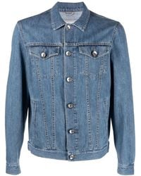 Brunello Cucinelli - Four-Pocket Cotton Denim Jacket - Lyst