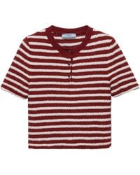 Prada - ブークレ ポロシャツ - Lyst