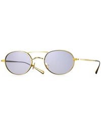 Eyevan 7285 - Eldridge Round-Frame Sunglasses - Lyst