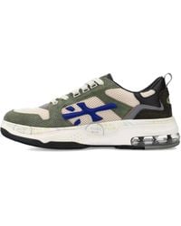 Premiata - Drake Mesh-Panel Sneakers - Lyst