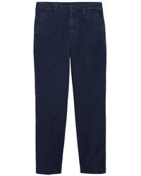 Prada - Pantalon En Coton À Effet Délavé - Lyst