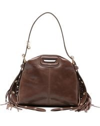 Maje - Handtasche Mit Fransen - Lyst