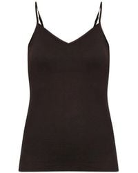 Hanro - Top Tipo Camisola Sin Costuras De Algodón - Lyst
