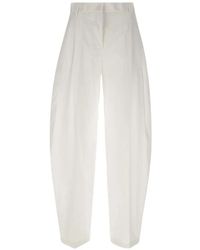 ANDAMANE - Tracy Maxi Geplooide Broek - Lyst