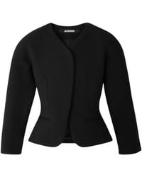 Jacquemus - V-Neck Sculptural Jacket - Lyst